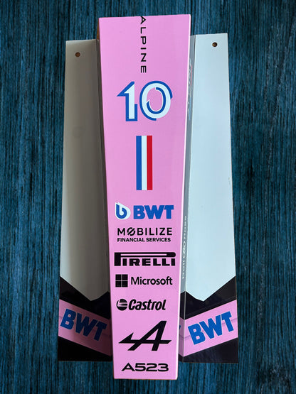 Pierre Gasly Replica F1 Alpine Nose Cone 2023 Pink Livery