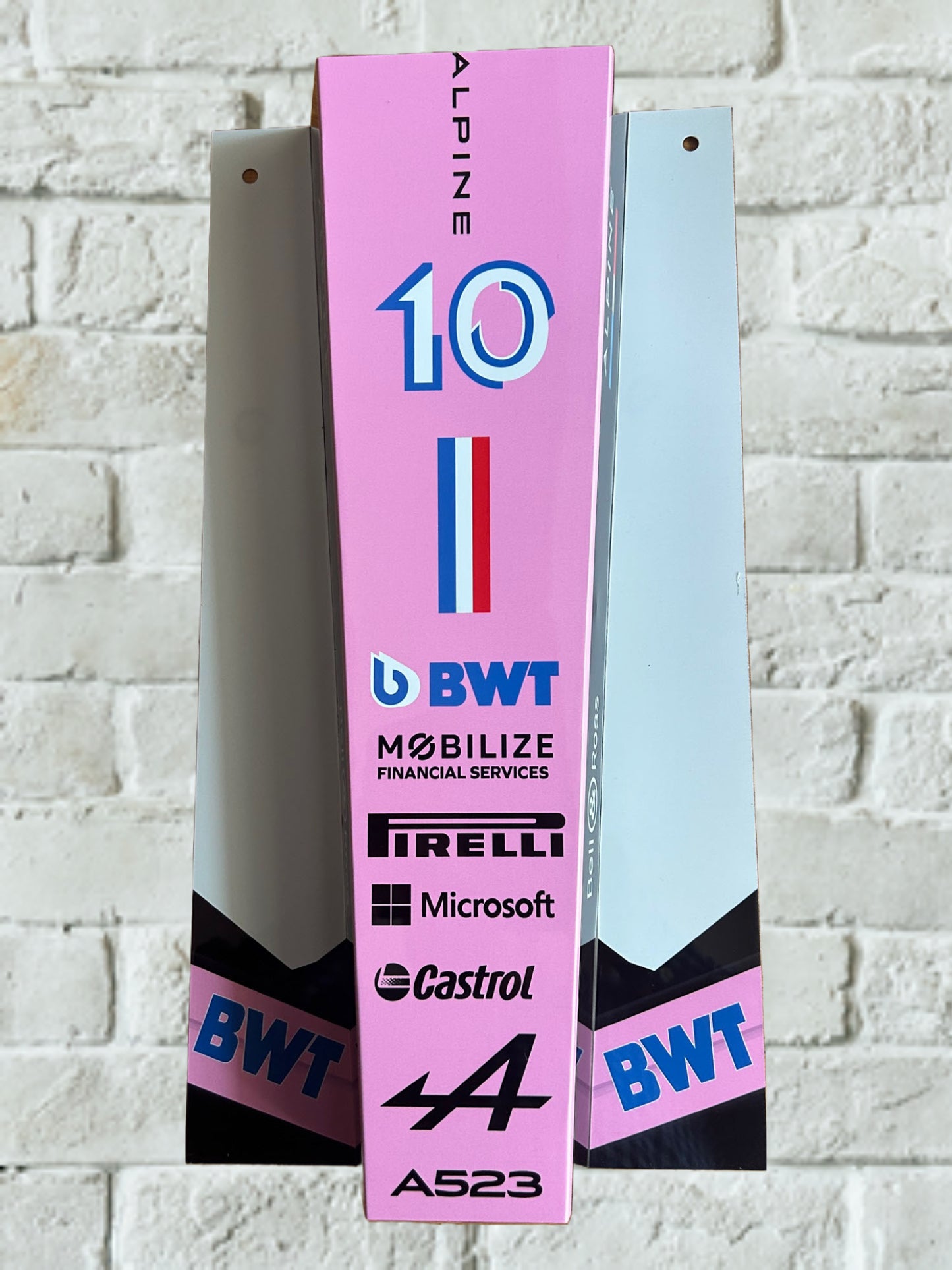 Pierre Gasly Replica F1 Alpine Nose Cone 2023 Pink Livery