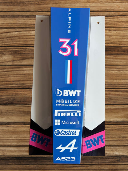 Esteban Ocon Replica F1 Alpine Nose Cone 2023 Blue Livery