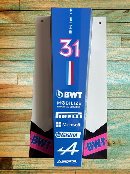 Esteban Ocon Replica F1 Alpine Nose Cone 2023 Blue Livery