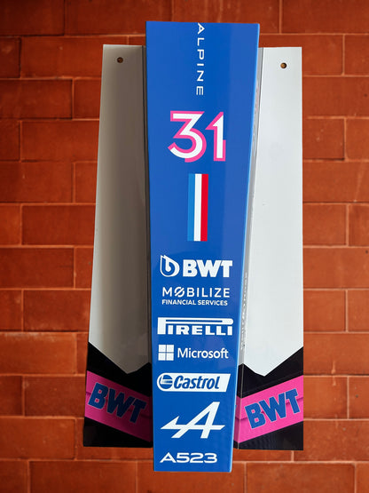 Esteban Ocon Replica F1 Alpine Nose Cone 2023 Blue Livery