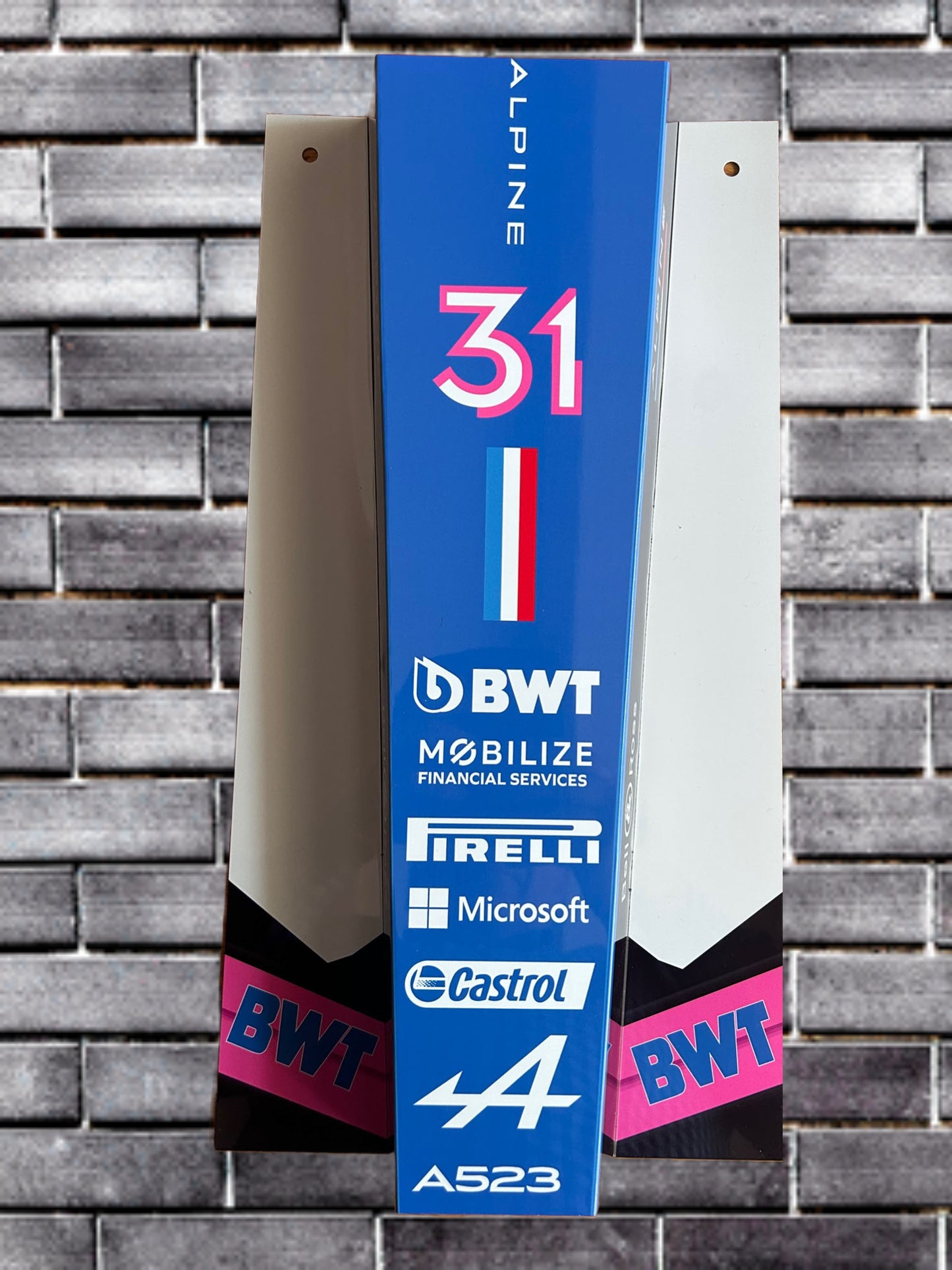 Esteban Ocon Replica F1 Alpine Nose Cone 2023 Blue Livery