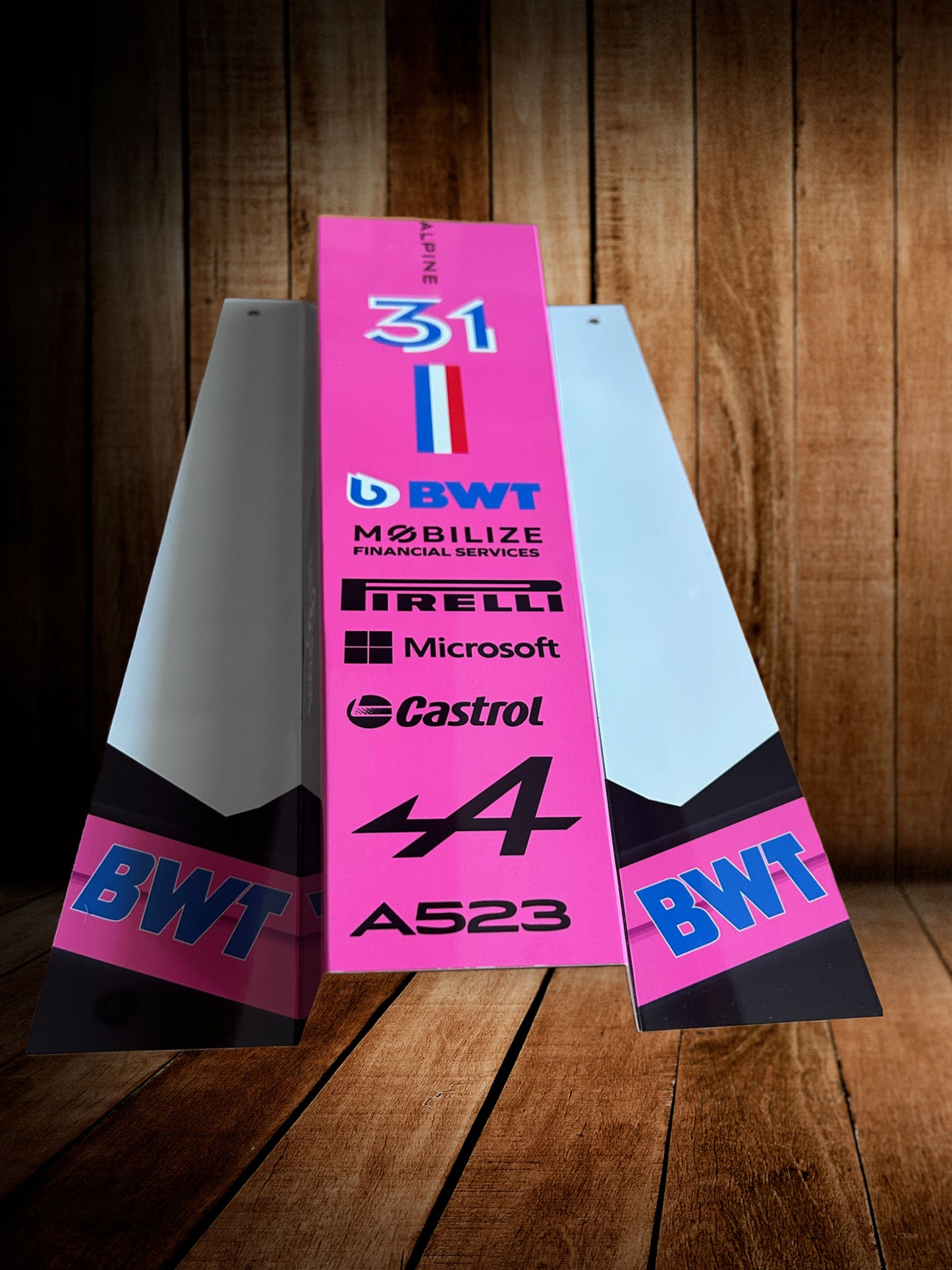 Esteban Ocon Replica F1 Alpine Nose Cone 2023 Pink Livery