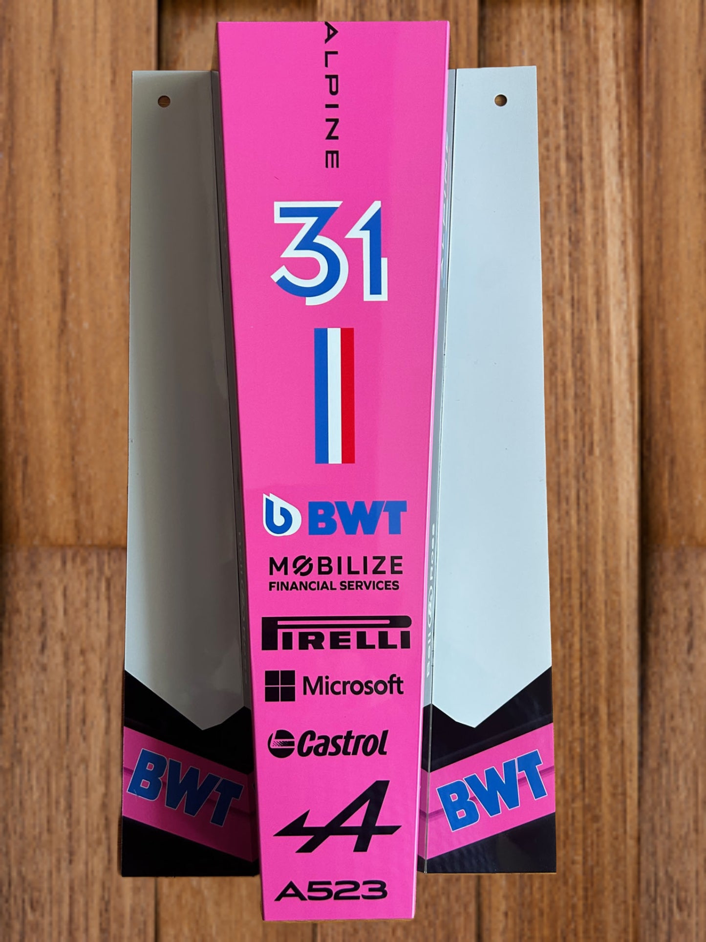 Esteban Ocon Replica F1 Alpine Nose Cone 2023 Pink Livery