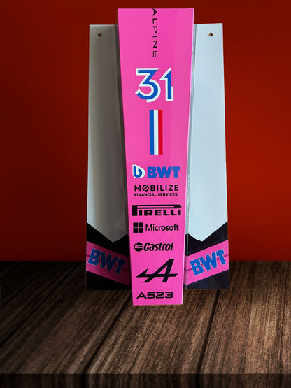 Esteban Ocon Replica F1 Alpine Nose Cone 2023 Pink Livery