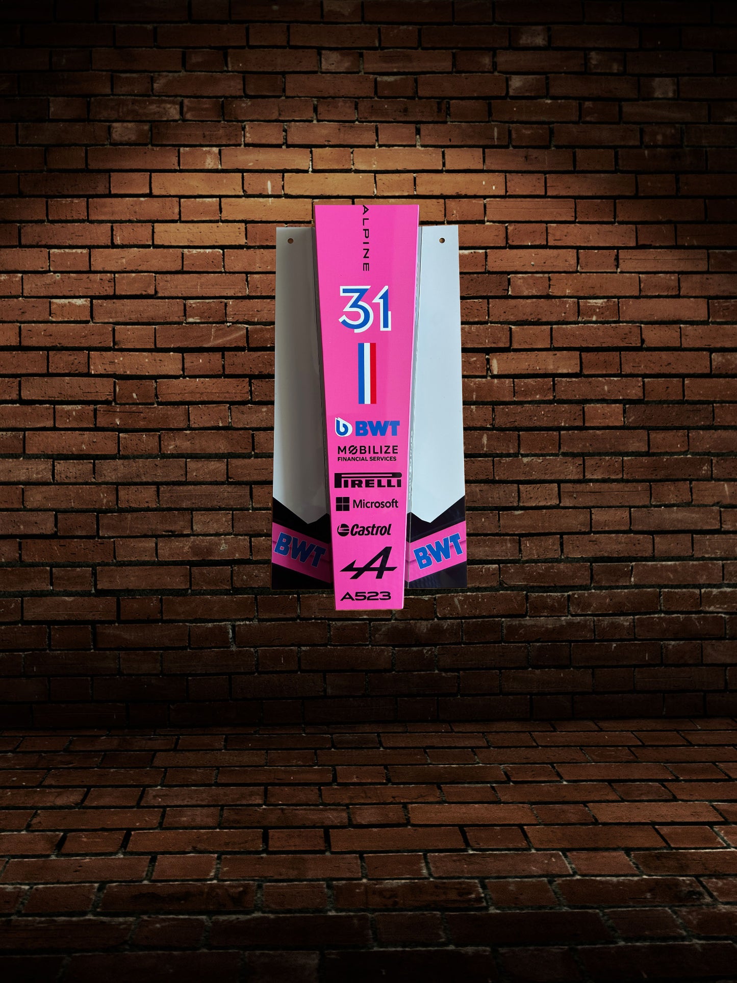 Esteban Ocon Replica F1 Alpine Nose Cone 2023 Pink Livery