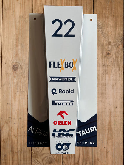 Yuki Tsunoda Replica Alpha Tauri F1 Nose Cone 2023