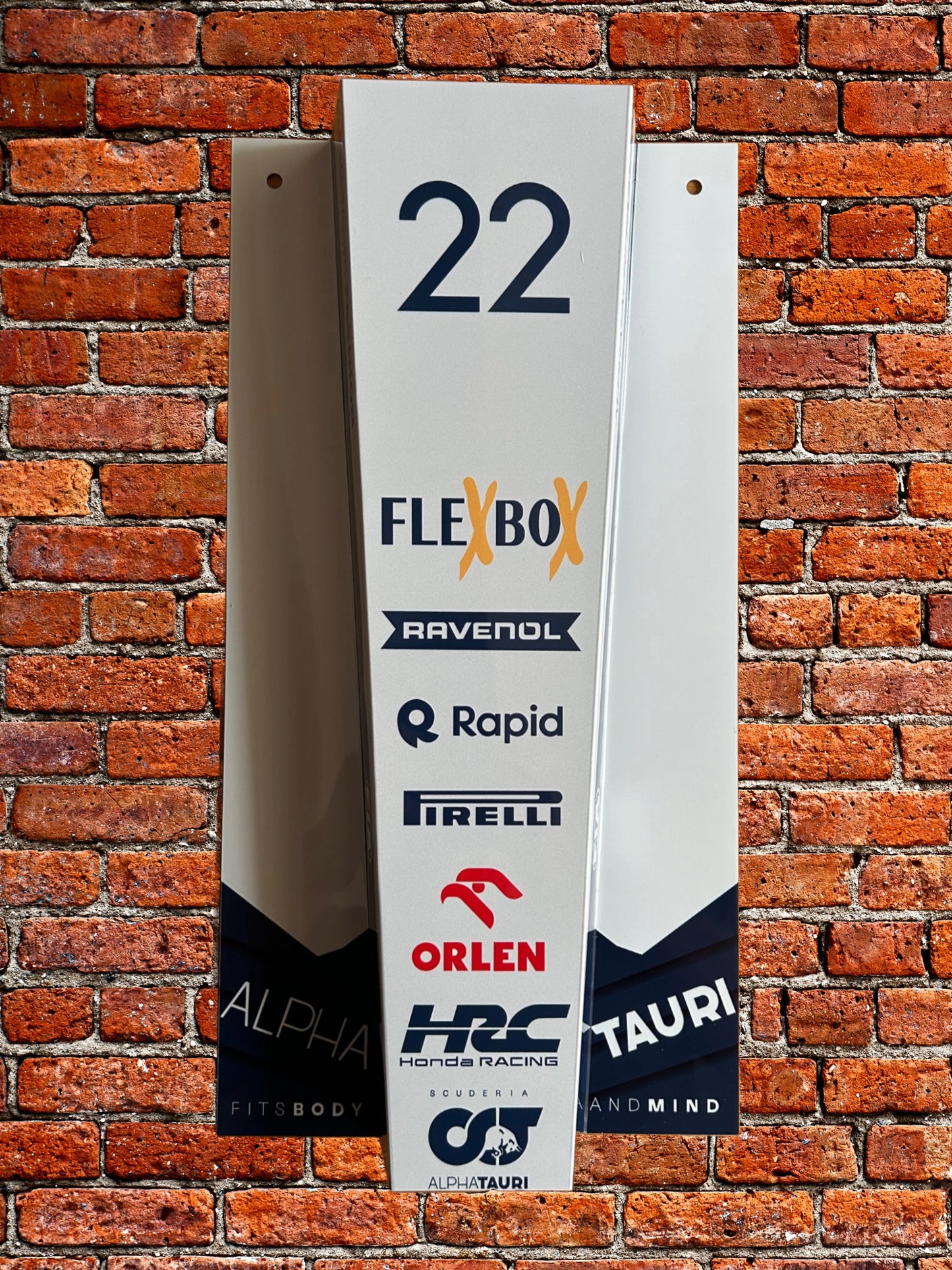 Yuki Tsunoda Replica Alpha Tauri F1 Nose Cone 2023